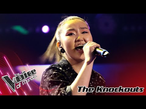 Sanchirmaa D. - "1, 2, 3" | The Knock Out | The Voice of Mongolia 2022