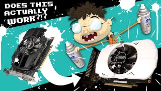 Can You PAINT a Graphics Card?!? (Only One Way to Find Out...)