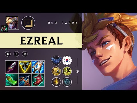 Ezreal ADC vs Sivir - KR Diamond Patch 25.22