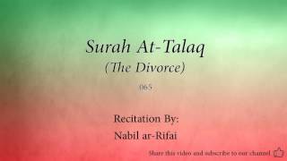 Download lagu Surah At Talaq The Divorce 065 Nabil ar Rifai Qura... mp3