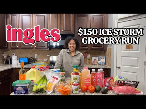 Grocery Shopping Before an Ice Storm | Family of 5 on a Budget