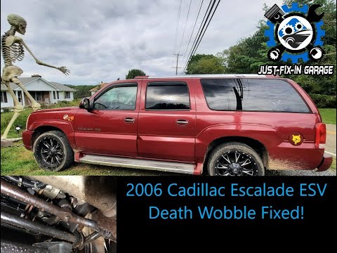 2006 Escalade ESV - Idler Arm, Pitman Arm , and Tie Rod replacement - No more Death Wobble!