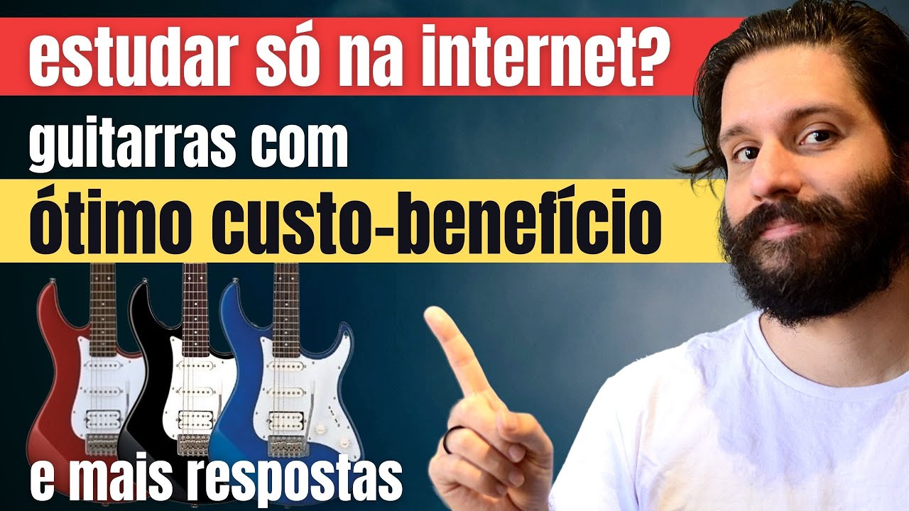 Aprender GUITARRA SOZINHO | guitarras BOAS e BARATAS | e mais
