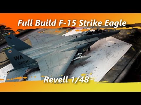 Full Build F 15 Strike Eagle 1/48 Revell