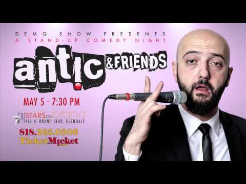 ANTIC & FRIENDS   MAY 5  (DEMQ SHOW)