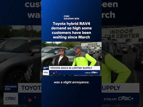 Toyota hybrid RAV4 demand so high some customers have been waiting since March