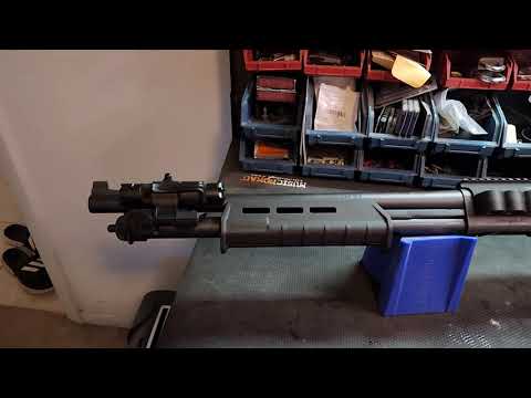 New addition to the safe, Remington 870 Tactical, Magpul Edition.