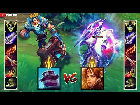 BRAUM vs LEONA FULL BUILD FIGHTS & Best Braum Montage!