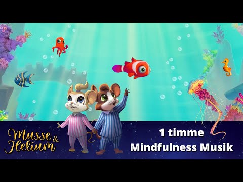 1 timme Avslappnande Mindfulness Musik | Akvarium | Meditation | Sovstund & Sova | Barnanimation