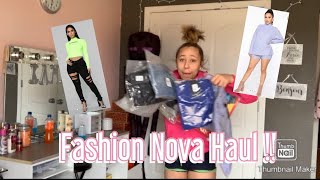 Fashion Nova Haul !! // TRY ON //