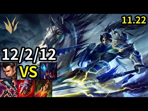 Xin Zhao Jungle vs Rek'Sai - KR Challenger | Patch 11.22