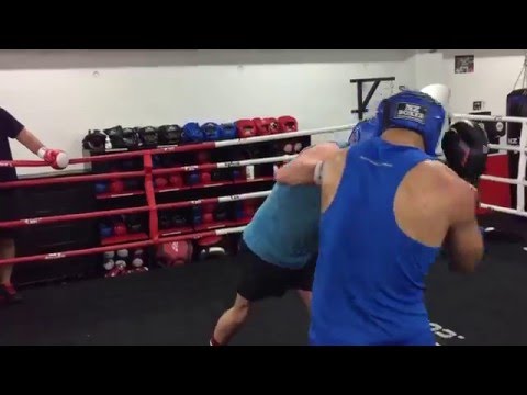 Sparring early days 3, Ben Alex Ryan