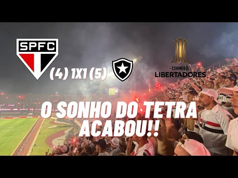 O SONHO DO TETRA ACABOU - VLOG NA DESCLASSIFICÇÃO DO SÃO PAULO NA LIBERTADORES 2024