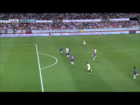 Goal of Iborra (3-0) Sevilla FC - Elche CF - HD