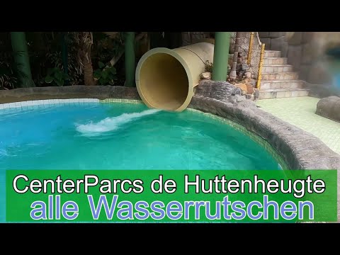 Aqua Mundo CenterParcs de Huttenheugte - alle Wasserrutschen onride