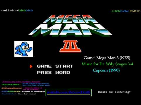 Mega Man 3 (NES OST) - Dr. Wily Stages 3-4 (Extended) Music