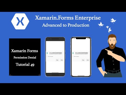 Xamarin Forms Permission Denial Fixes [ Tutorial 49 ]