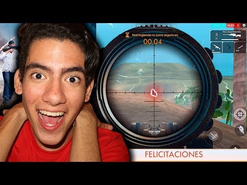 JUEGO POR PRIMERA VEZ FREE FIRE BATTLEGROUNDS Y GANO UNA PARTIDA ( 100% REAL ) | TheDonato