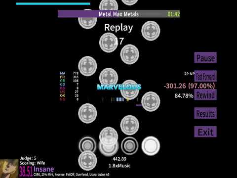 Metal Max Metals [21] [442] (1.8x) attempt (J4 87.99)
