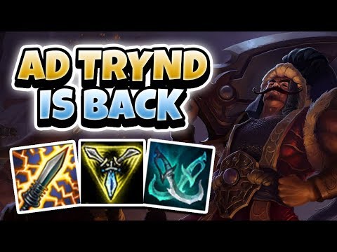 AD TRYNDAMERE IS BACK!! SPIN TO WIN BUILD MAKES A RETURN - League of Legends Full Gameplay