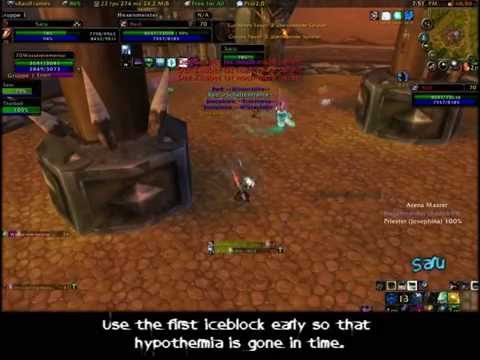 WoW Frost Mage 2v2 arena (Saru & Tharbad)