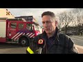 De brandweer in Breda steunt de pensioenacties