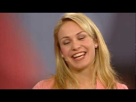 Magdalena Neuner in the Audi Star Talk - PART 3