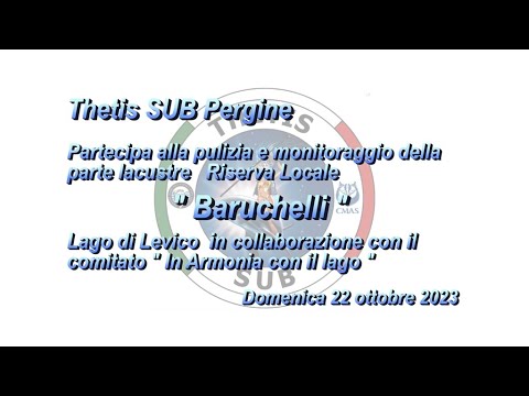 THETIS Sub  Giornata ecologica area Baruchelli 22 10 2023