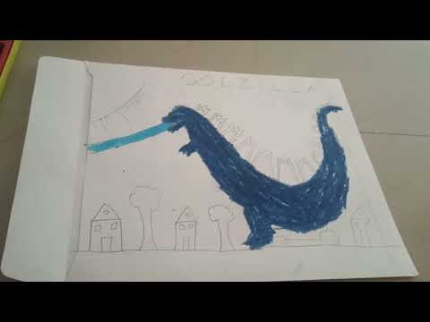 Godzilla coloring part 2