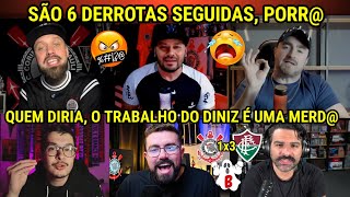 REAÇÕES dos CORINTIANOS DESESPERADOS COM MAIS UMA DERROTA l CORINTHIANS 1X3 FLUMINENSE