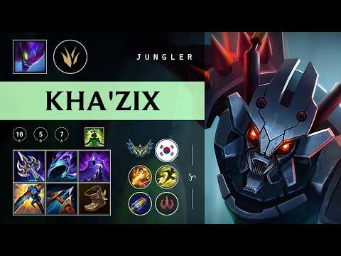 Kha'Zix Jungle vs Sylas - KR Challenger Patch 26.04