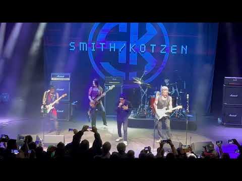 SMITH/KOTZEN with BRUCE DICKINSON : Wasted Years  LONDON O2 SHEPHERD'S BUSH EMPIRE