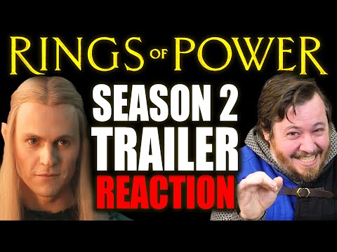 Behold the WIGGS OF POWER! - Rings of Power Season 2 TRAILER REACTION