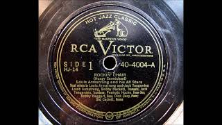 ROCKIN' CHAIR Live by Louis Armstrong and Jack Teagarden 1947