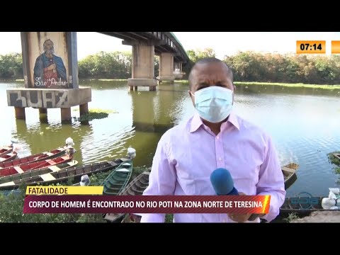 Corpo de homem eÌ encontrado no Rio Poty na zona norte de Teresina 13 09 2021
