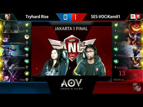 Tryhard Rise vs SES.VOCIKAMIL1 - Garena AOV ANC City Qualifiers Jakarta 1 Final Game 2