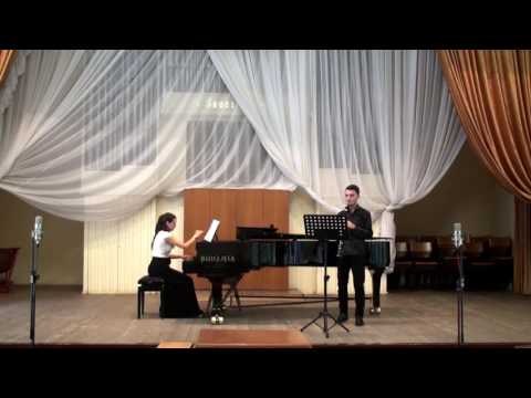Копия видео "Алёна Томлёнова Концертино для кларнета и ф-но"