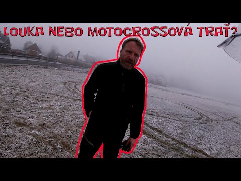 Agresivní vidlák a Jawa 50 na sněhu / KonMoto #37
