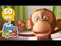 Five Little Monkeys - THE BEST Songs for Children | LooLoo Kids