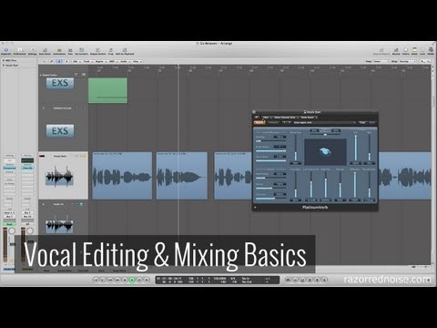 Vocal Editing & Mixing in Logic Pro