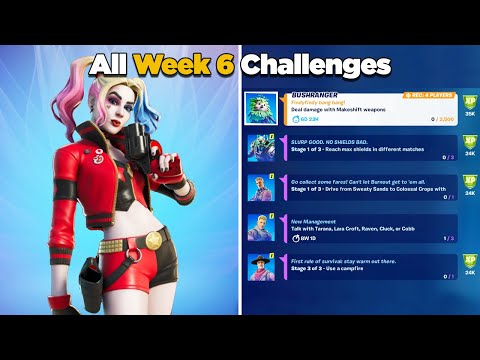 Fortnite All Week 6 Challenges Guide (Fortnite Chapter 2 Season 6) Week 6 Epic & Legendary Quests