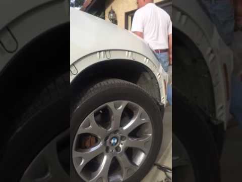 BMW X5 Fender trim remove & install