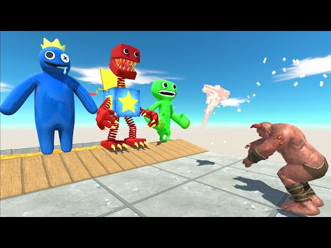 Ogre Lord Destroys Creepy Monsters into The Lava Pit - Animal Revolt Battle Simulator