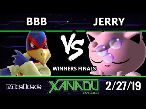 S@X 291 SSBM - Jerry (Jigglypuff) Vs. BBB (Falco) - Smash Melee Winners Finals