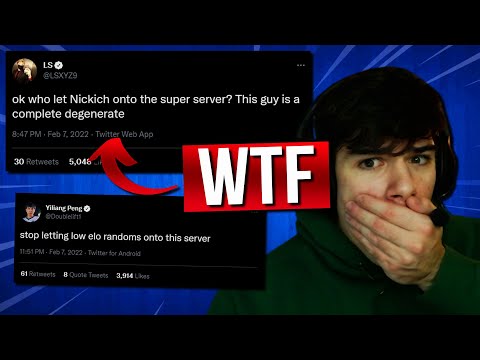 THEY LET ME INTO CHAMPIONS QUEUE AND THIS IS WHAT HAPPENED... - League of Legends