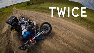 I Dumped My Motorcycle in Montana ... Twice