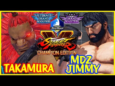CPT 2021 ▶ Europe West 1 - Top 8 - TAKAMURA (Akuma) vs. MDZ_Jimmy (Ryu)