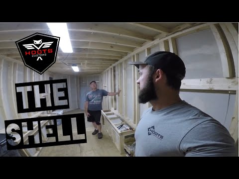 Fish House Build Ep. 1   [ THE SHELL ]