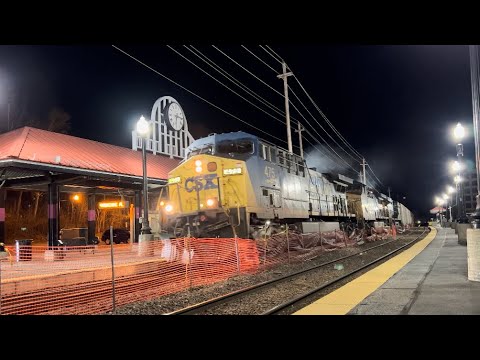 Night Railfanning in Haverhill
