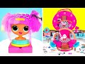 Beauty Salons For Dolls! || UNBOXING Amazing L.O.L. Hair Salons